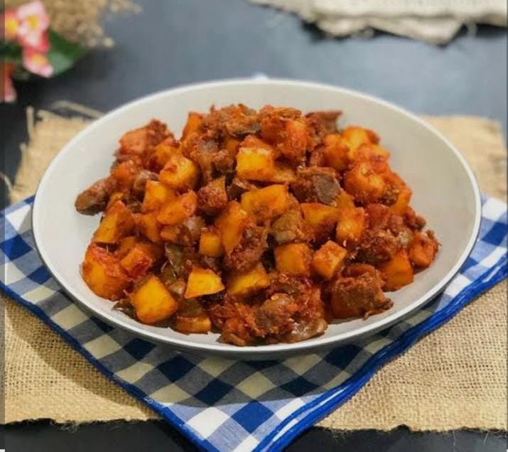Sambal Goreng Ati Kentang